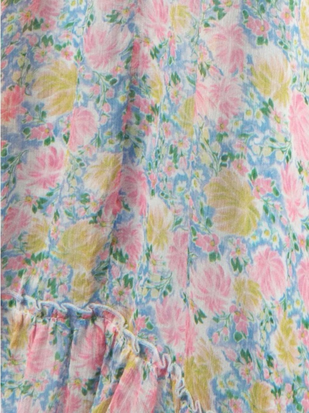 Astr The Label Pastel Floral Maxi Dress in Pink, Yellow & Blue - Picture 4 of 7